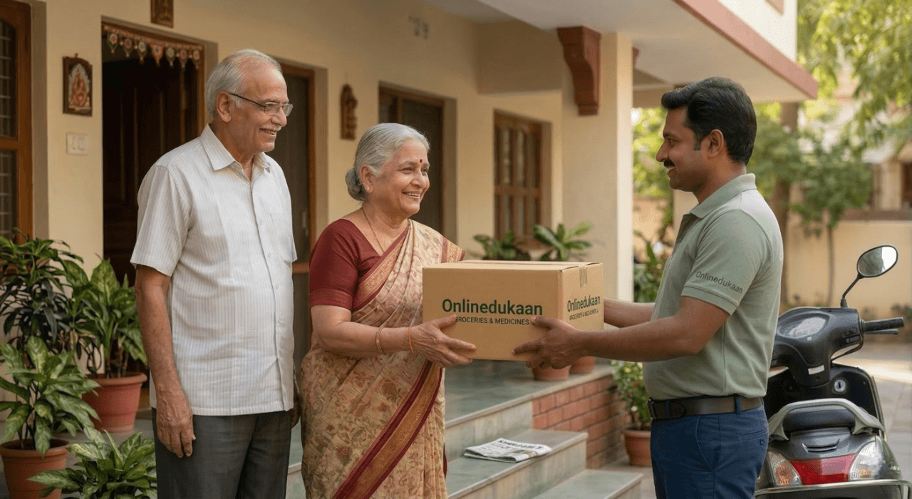 Visual representation for tip: "I used to spend hours roaming the market looking for the right kurta. Now I just scroll through OnlineDukaan, spot what I like, and visit the shop directly. Saved me so much time!" - Sakshi Shekhawat, Regular Shopper